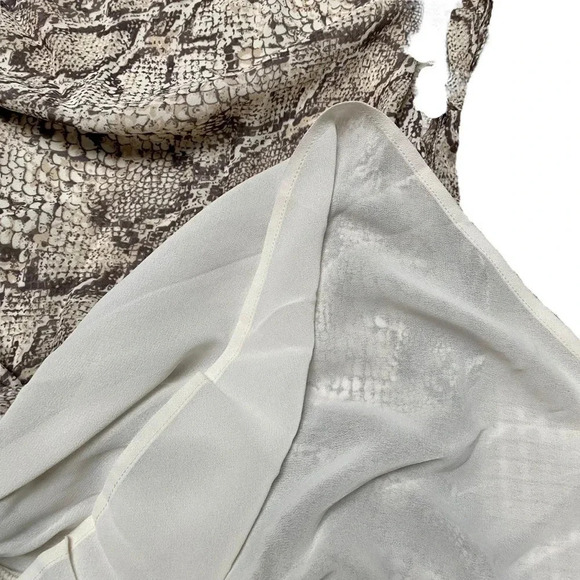 Reformation Python Snake Venezia Midi Dress Size 4 - Picture 11 of 15